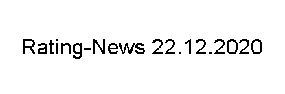 Rating-News 22.12.2020
